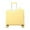 Yellow, variant on on Suitcase Carry on Size Adjustable Pull Rod 20" Lightweight Trolley Luggage Travel Luggage for Business Yellow