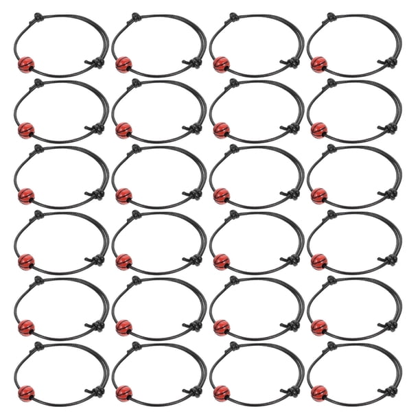 KAKOWELY 24 pulseras de baloncesto creativas para niños y niñas.