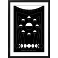 thumbnail image 2 of Art.com Phases of the Moon Art Print, Black Frame Wall Art, 17" x 23", 2 of 5