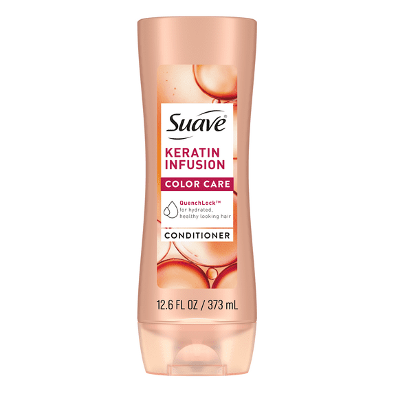 Suave Professionals Keratin Infusion Conditioner, Color Care, 12.6 fl oz