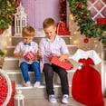 thumbnail image 4 of MasteelfCA Sacs Cadeaux de Noël Grande Taille Sacs Père Noël Rouges Sac en Velours Jumbo Sac d'Emballage de Bonbons de Noël Fournitures de Noël pour Amis Familles, 4 of 7