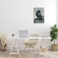 thumbnail image 3 of Stupell Industries Crow & Hummingbird Perched Animals & Insects Painting Gallery Wrapped Canvas Art Print Wall Art, 16 x 24, 3 of 8
