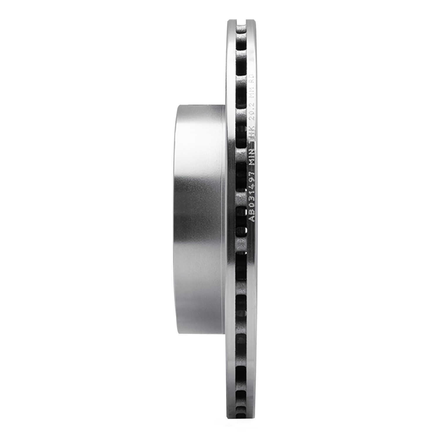 Dynamic Friction Company 631-68009L DFC Brake Rotor - Drilled And Slotted - Silver