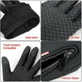 thumbnail image 4 of Aptoco Winter Warm Gloves Touch Screen Gloves for Men Women Anti-Slip Driving Cycling Sports Gloves Waterproof Snow Gloves Ski Gloves, Christmas Gifts, 4 of 8