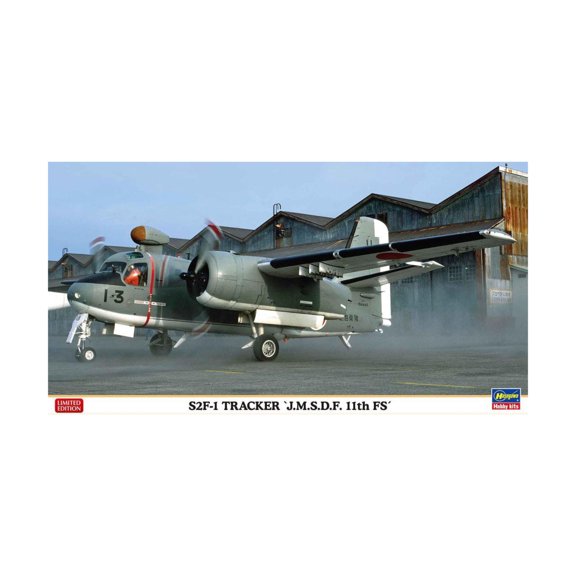 Hasegawa S2F-1 Tracker JMSDF 11th FS Aircraft (Limited Edition) New