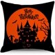 thumbnail image 4 of Paquete de 4 fundas de almohada de Halloween de 18 x 18 pulgadas, fundas de almohada de truco o trato, fundas de almohada decorativas de Halloween, funda de cojín para sofá cama, 4 of 4