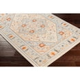 thumbnail image 3 of Pisa Medium Gray/Orange 6'7" x 9' Traditional Rectangle Area Rug, 3 of 3