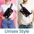 thumbnail image 2 of Halloween bats Lightweight Adjustable Fanny Pack with Extension Strap, Unisex Waist Bag, 2 of 7