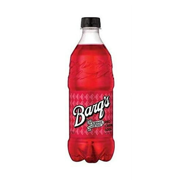 Barq's Red Creme Soda 20oz Bottle - Case of 24
