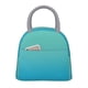 thumbnail image 1 of Balery Teal Turquoise Bolsa de Almuerzo para Mujeres, Caja de Almuerzo, Bolsa de Almuerzo Pequeña Impermeable, Tote de Almuerzo Reutilizable con Gran Capacidad, 1 of 6