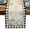 Black Grey, variant on ERUNPONLY Yellow Black Plaid Table Runner - 108 Inch Long Country Simple Buffalo Check Gingham Cotton Linen Blended Dress Scarves Farmhouse Table Runner for Kitchen Dining, Coffee Table, 13" x 108"