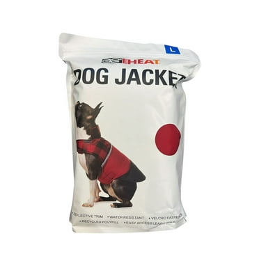 32 Degrees Heat Dog Jacket Reflective Stripe Large