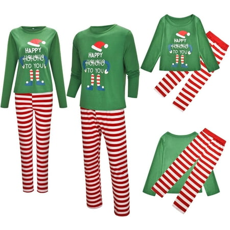 

Family Matching Christmas Pajamas Set for Couples Women Men Boy Girl Pjs Nightwear Xmas Sleepwear Clothes Set
