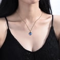 thumbnail image 2 of Necklaces & Pendants Glow Planet Dome Double Dark System Glass Galaxy Pendant Necklace for Everyday Style and Statement Craftsmanship, 2 of 2