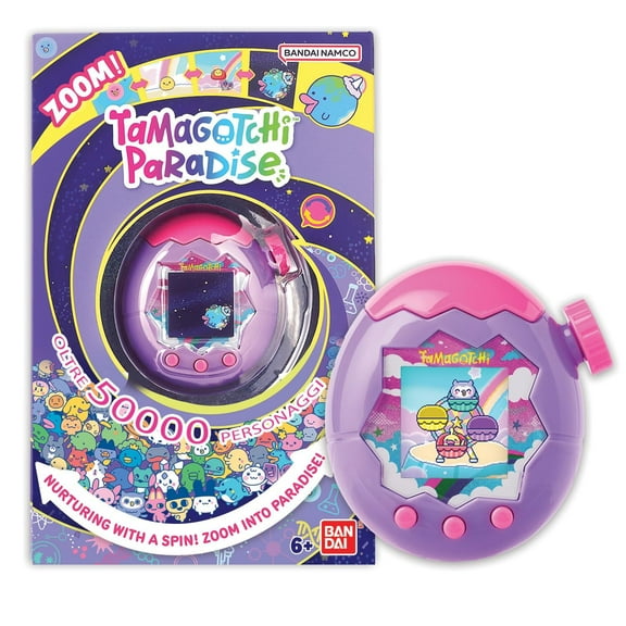 Bandai Tamagotchi Paradise Digital Pet Purple Sky Shell