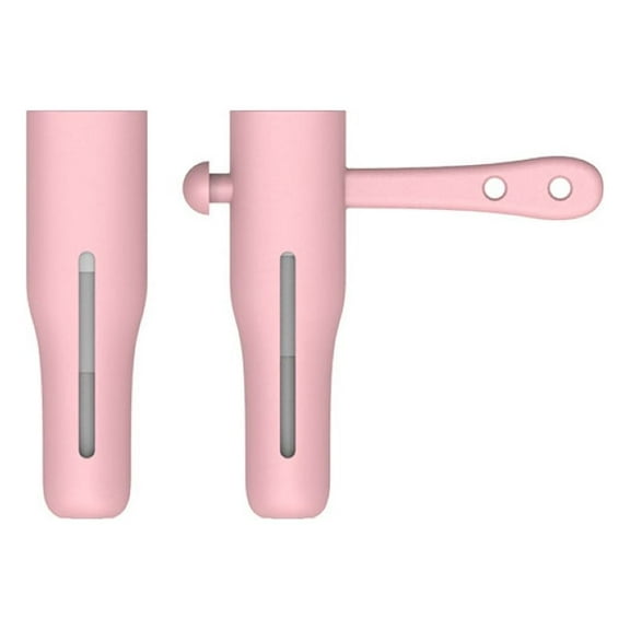 Grofry Portable Silicone USB Charging Cable Cord Protective Cover for iPhone Pink CtoL