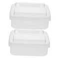 thumbnail image 6 of LOLIPPYY 2-Pack White Cheese Storage Boxes for Butter and Cheese Keeping Containers, 6 of 7