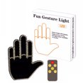thumbnail image 1 of Car mounted LED fun expression light smiling face light rear window multifunctional warning gesture light handheld gesture light, 1 of 6