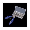 thumbnail image 1 of keepw 200 Pieces/Set Fishing Split Ring Portable Heavy Duty Anti-corrosive Lure Rings Connector Loop Accessories with Plier, 1 of 6