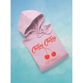thumbnail image 3 of Cherry Cherry Hello Summer Hoodie Women -Image by Shutterstock, Female Medium, 3 of 4