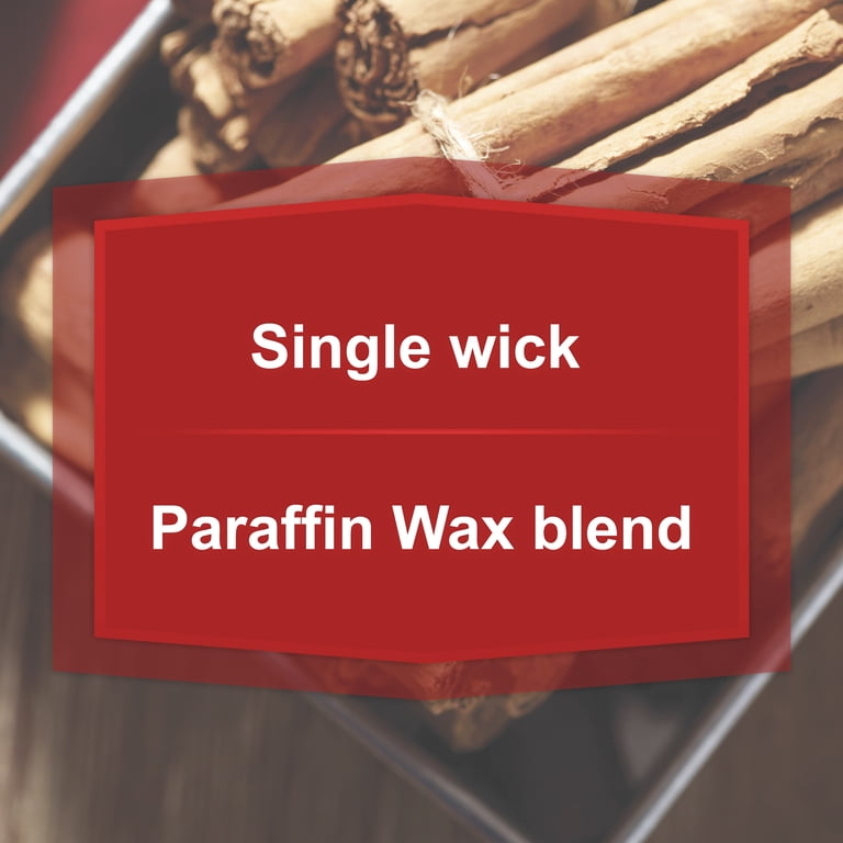 Cinnamon Scented Single-Wick Jar Candle, 20 oz photo 3