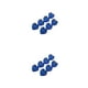 thumbnail image 2 of Paquete de 10 velas para pastel Inteprter adornos de candelita Azul 2Conjunto, 2 of 6