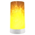 thumbnail image 2 of Flame Effect Light, USB Rechargeable Battery Powered Flame Lamp, Fireplace Light with Remote Control and Timer, Waterproof Dimmable 4 Modes 2PCS, 2 of 5