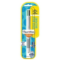 Paper Mate Joy Quarto Retractable Ballpoint Pen, Medium Point, 1.0 mm, Assorted Ink Colors
