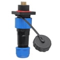 thumbnail image 4 of IP68 Waterproof Plug Socket Square Aviation Power Connector Industrial Terminal Adapter SP167 Pin (250V 5A), 4 of 14