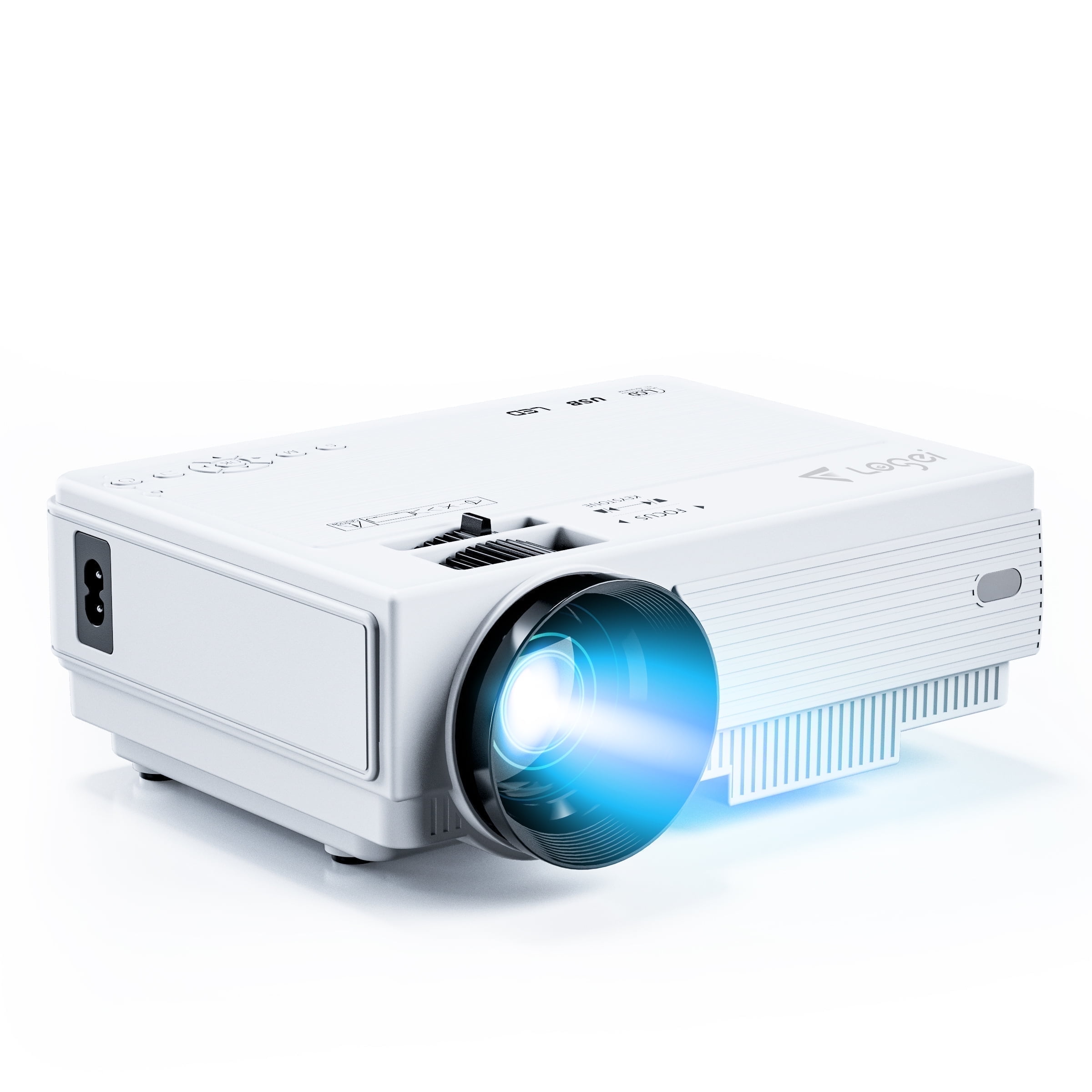 プロジェクター 2600ml 小型 ホームシアター LEISURE 410 VANKYO Leisure 410 [2020 Upgrade] Mini Projector with 1080P