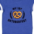 thumbnail image 3 of Inktastic My 1st Oktoberfest with Pretzel and Laurels Gift Baby Boy or Baby Girl Bodysuit, 3 of 4
