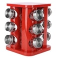 thumbnail image 2 of Support à Épices Rotatif, Support à Épices en Acier Inoxydable Support à Épices Rotatif Support de Bouteilles d'Assaisonnement Efficacité Optimale, 2 of 8