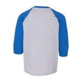 thumbnail image 3 of Gildan Girl's Heavy Cotton 3/4 Raglan T-Shirt, 3 of 3