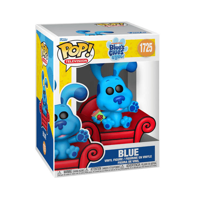 Funko Pop Premium: Las Pistas De Blue - Blue con Sillon de Pensar