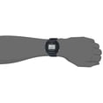 thumbnail image 2 of Casio Reloj clásico de cuarzo de acero inoxidable para hombre con correa de resina, negro, Casio  Casio, 2 of 3