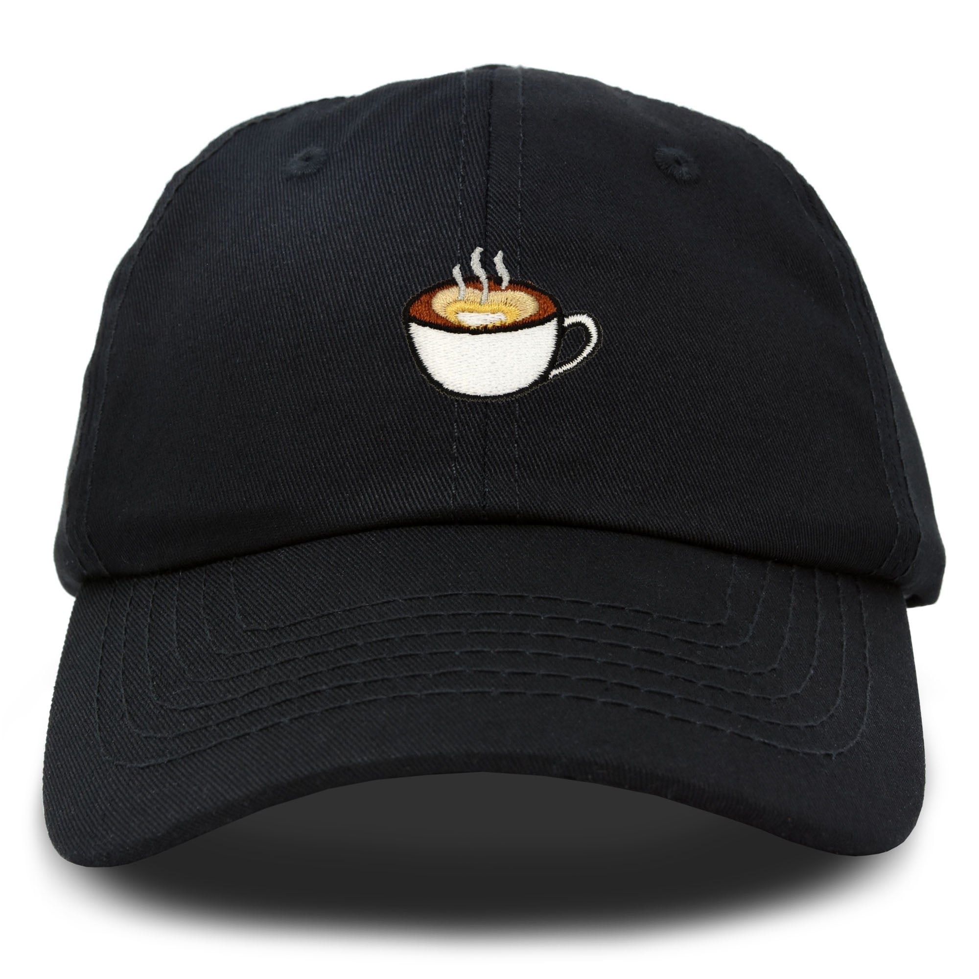 DALIX Daisy Flower Baseball Cap For Women - Black Embroidered Floral Hat, Adjustable Fit - View #10