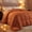 Burnt Orange, variant on Utopia Bedding Queen Comforter Duvet Insert, Quilted Grey Comforter with Corner Tabs, Box Stitched Down Alternative Comforters Queen Size 88 x 88 inches