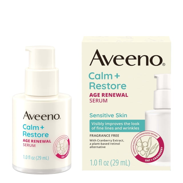 Gel para ojos Aveeno Calm + Restore Age Renewal Antienvejecimiento 15 ml