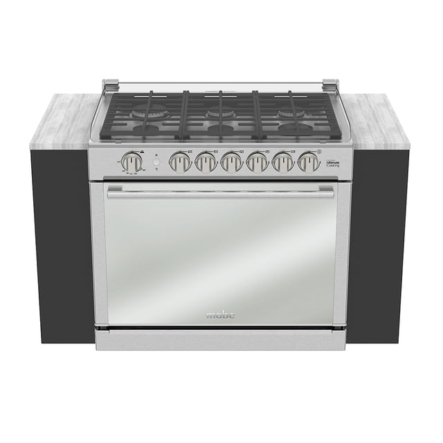 Estufa de Empotre Mabe XOC80790CT1 80 cm Acero Inoxidable