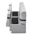 thumbnail image 2 of 55" Premium Pontoon Boat Seats, 2 of 11