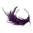 thumbnail image 5 of Unique Bargains 1 Pc Headband Fashion Feather Hair Accessories for Women Purple, 5 of 5