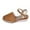 Brown Wedge Sandals, variant on hopeusnice Women's Casual Sandals Buckle Ankle Strap Espadrille Wedge Shoes Lace Up Comfortable Breathable Wedge Sandals Brown 37