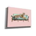 thumbnail image 2 of Epic Graffiti 'Lazy Tiger' by Robert Farkas, Canvas Wall Art, 26"x18", 2 of 2