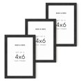 thumbnail image 1 of HAUS AND HUES Poster Frames 20x30- Set of 3 20x30 Picture Frames 20x30 Frames Picture Frames 20 x 30 20x30 Inch Frames Poster Frames 20x30 20x30 Frame 3 Pack (Black Oak Frame), 1 of 5