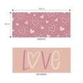 thumbnail image 2 of Almohada Jumbo Reversible Way To Celebrate Body corazones 120 cm x 50 cm rosa, 2 of 4