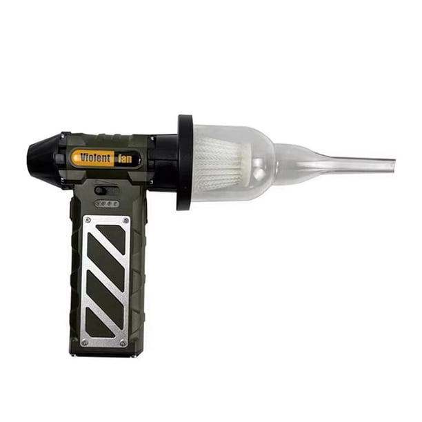 Ventilador de Mano Mini Turbo Jet 110000 RPM Soplador de Aire de Alta Potencia Secador de Pelo Aspiradora Soplador de Polvo de Aire Motor Sin Escobillas B