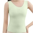 thumbnail image 3 of Penkiiy Chicas Seamless Ribbed Longline Sports Bra-Entrenamiento de cuello alto Racerback Yoga Bra para adolescentes Niños Dance Crop Top, 3 of 10