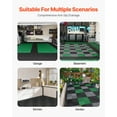 thumbnail image 5 of VEVOR Interlocking Drainage Mat, 12” x 12” Modular Interlocking Cushion, 55 Pcs Splicing Drainage Mats, Non-Slip Black PP Drainage Floor Tile and Shower Mat, for Garage, Garden, Kitchen & Outdoor, 5 of 9