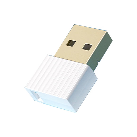 Methold Adaptador Seenda USB Bluetooth 0 blanco para receptor USB de amplia compatibilidad para USB de repuesto Juegos de teclado y mouse para computadora