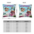 thumbnail image 3 of Super Kitties Throw Pillow Cover Decoration Pillow Case Cushion for Home Sofa Couch 22"x22", 3 of 7
